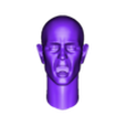 yelling_bald3.stl Yelling heads set - two version each