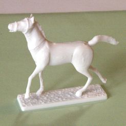D7G7T2Q2_2.JPG 3D file Napoleonic figures 40mm Horse in trot (2)・Model to download and 3D print, Rio31