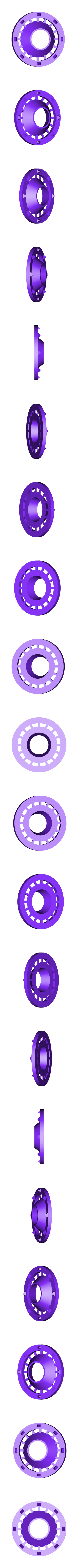 Top_Core_Arc_Reactor_Wide_Core_Slits.STL Reactor de arco de Iron Man 2