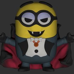 3.jpg 3D file Minion Dracula・3D printable model to download
