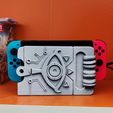 New.jpg Nintendo Switch Dock Decoration: Sheikah Slate from The Legend of Zelda Breath of the Wild 3D Model