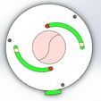 Rotating Iris mechanism-2 blades-3.jpg Rotating iris diaphragm-2 blades