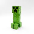 IMG_3416.jpg MINECRAFT FLEXI-CREEPER ARTICULATED PRINT IN PLACE CREEPER