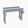 Highway_Bridge_-_sketch.jpg N Scale highway bridge / overpass (1:160)
