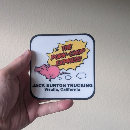 Jack Burton Trucking Coaster 3D model