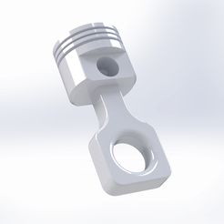 Untitled-Project-65.jpg STL file PISTON KEYCHAIN・3D printer design to download