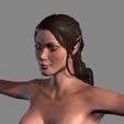1.jpg Animated Naked Elf Woman-Rigged 3d game character Low-poly 3D model