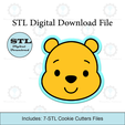 Etsy-Listing-Template-STL.png Honey Bear Cookie Cutters | STL File