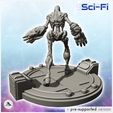 4.jpg Alien zombie creature with large hands (3) - SF SciFi wars future apocalypse post-apo wargaming wargame