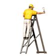 Painter40017.jpg N4 Painter on the Ladder