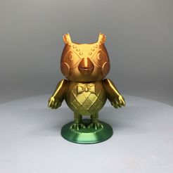 IMG_3395.jpg STL-Datei Blathers from Animal Crossing kostenlos・3D-Druckvorlage zum Herunterladen