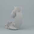 Back2.png BackFlow Incense Burner Fish Moon for 3D printing 3D print model 3D print model