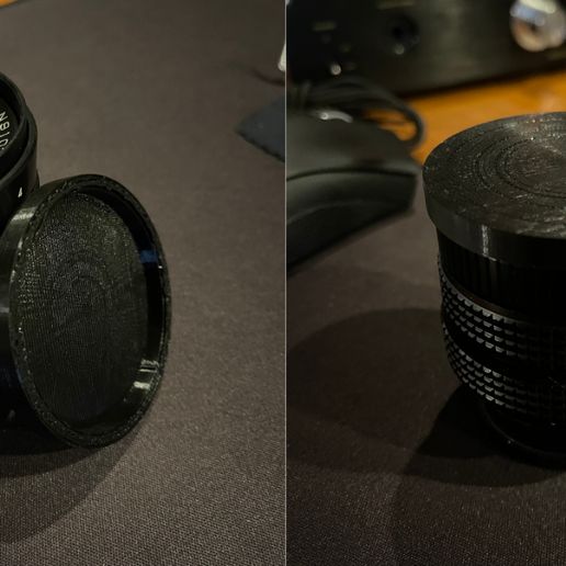 MIR 37mm f2.8 (lens cap) 3D model