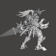 6.jpg NIGHTMARE - SOUL CALIBUR  Articulated with 2 Soul Edge Swords HIGH POLY STL for 3D Printing