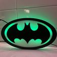 IMG_1868.jpeg Batman LED Sign, led holder, inlay, and diffusor, and magnet holes !!