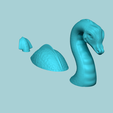 00main.png Loch Ness Monster - Creative Decoration - STL Printable