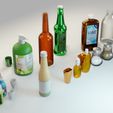 14.jpg Bottle 3D Model Collection
