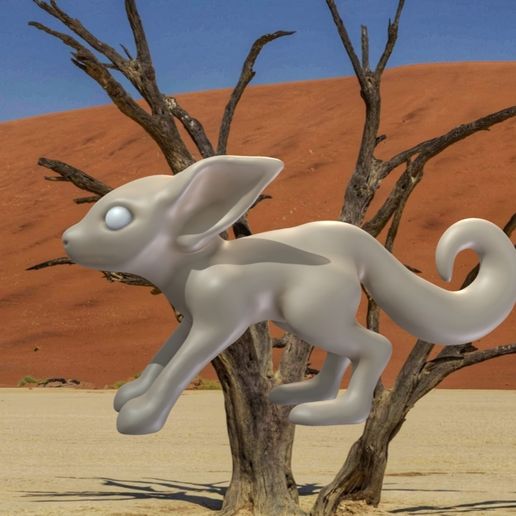 2025-01-10-10-43-34.jpg fennec base AI optimized for 3D printing free price