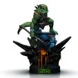 Slithe-6.png Slithe Thundercats collection pt.2 STL 3d printing collectibles Reptilio fanart by CG Pyro collectibles