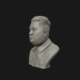 15.jpg 3D Sculpture of Kim Jong un 3D print model
