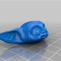 HeadWithCap3.png 3D file Baby Yoda Jibbit・3D printable design to download