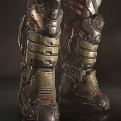 hvGkEvE.jpeg DOOM Slayer Boots for Cosplay