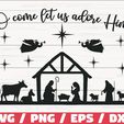 il_1140xN.3440586240_7qij.jpg Nativity SVG Bundle / Cut File / Cricut / Commercial use / Nativity SVG / Christmas SVG / Christmas Decoration / Clip art / Vector