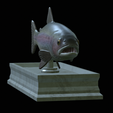 Rainbow-trout-statue-9.png fish rainbow trout / Oncorhynchus mykiss open mouth statue detailed texture for 3d printing