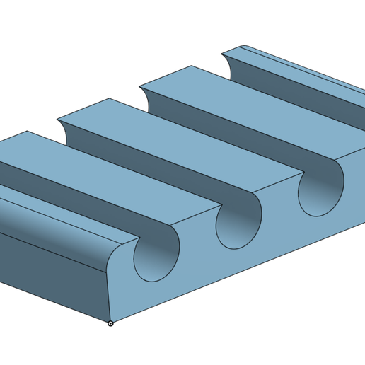 Small cable mount 3D model