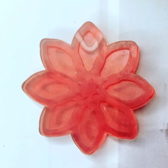 flor.png Archivo STL Abalorio / Charm/ Dije de flor con estrella octogonal・Modelo para descargar e imprimir en 3D, trepsidonia