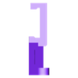 StepperPart_v1.stl x-cable stress release Replicator 2X