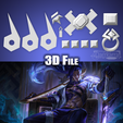 YasInkPrest08.png Accessories Yasuo Inkshadow Prestige League of Legends STL files