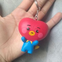 BTS-Tata.jpeg Файл STL БТС - Тата・Дизайн 3D-печати для загрузки3D