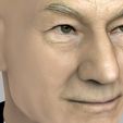professor-x-charles-xavier-bust-ready-for-full-color-3d-printing-3d-model-obj-mtl-fbx-stl-wrl-wrz-1.jpg Professor X Charles Xavier from X-Men bust full color 3D printing