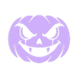 Kürbis Girlande 3 Teil 2 v6.stl Décoration Halloween Guirlande citrouille