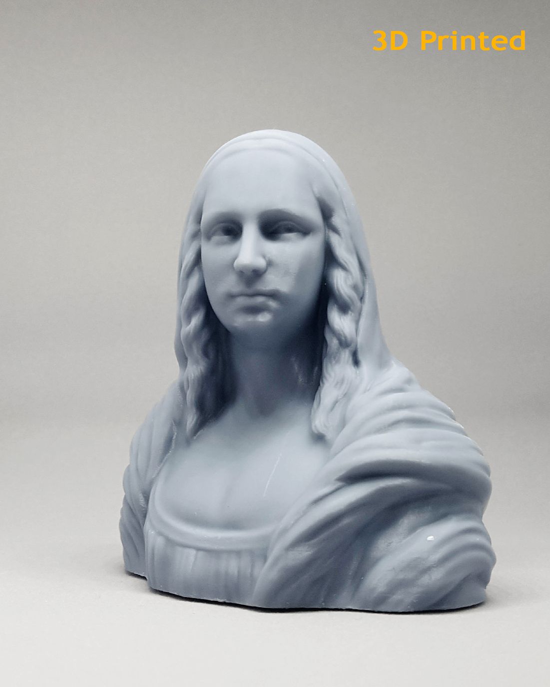 STL file Mona Lisa 3D print model・Design to download and 3D print・Cults