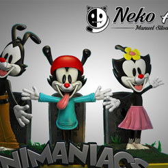 portada.png Archivo 3D Figure Animaniac Fan Made 3D print model・Diseño de impresora 3D para descargar
