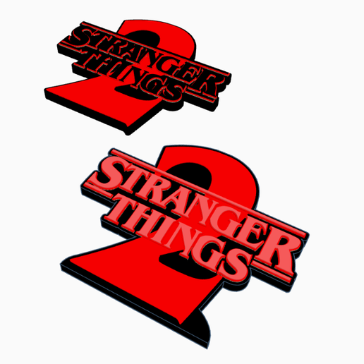 👾 10x STRANGER THINGS 1-5 Logo Display Collection by