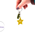 b913ce17-18e7-479c-beaa-0e3664d7ccba.png STAR MARIO BROS KEYCHAIN