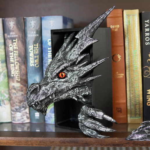 1107-5.png Lightning Dragon Emerging Book Nook