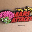 mars-attacks-letrero-cartel-logotipo-rotulo-pelicula-alien-impresion3d.jpg Mars, Attacks, Sign, Poster, Logo, Signboard, Movie, Alien, Saucer, Ship, Fictional
