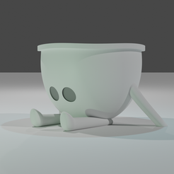 5.png Flower pot with cute face
