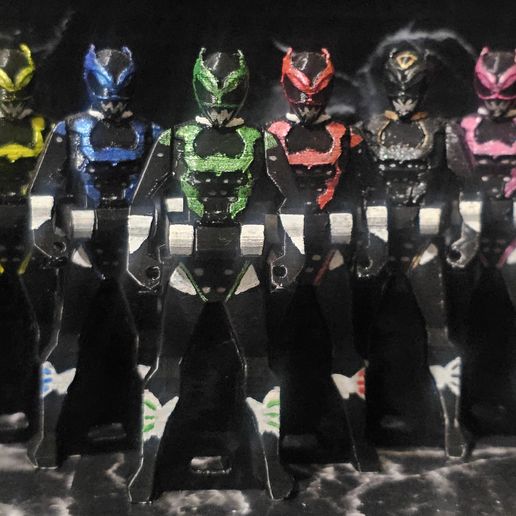 3D file Neziranger / Psycho Ranger Key 🔑 ・3D printable model to ...