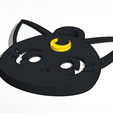 2021-05-08-(11).png STL file Moon Keychain (Sailor Moon)・3D printable model to download