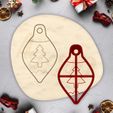 5.jpg Christmas ornament cookie - NAVIDAD - cortante de galleta navideño - xmas party cookie cutter - house / corta fondant masa y arcilla - 10cm