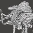 6.jpg BIOLLANTE - Godzilla Kaiju ARTICULATED head, jaw, tentacles, and snappers High-Poly for 3D printing