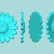 s1-8.jpg Sunflower 01 - Silicone Mold Maker - Template