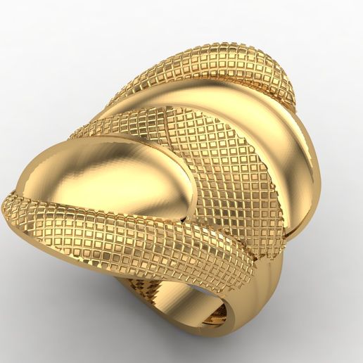 Lightweight Women Ring Jewlery Rings For Women STL 3DM 3D JEWELLERY 3D model