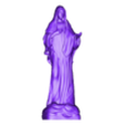 VIRGEN.stl VIRGIN MARY STL WITH CUTS AND CROWN + BASE