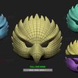 z11.jpg Squid Game Mask - Vip Eagle Mask Cosplay 3D print model